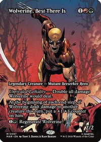 Wolverine, Best There Is (Borderless) -  (MAR-097) - Marvel Universe Eternal-Legal
