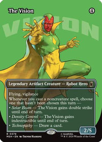 The Vision (Borderless) -  (MSH-379) - Marvel Super Heroes