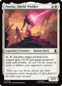 Patriot, Shield Wielder -  (MSH-030) - Marvel Super Heroes
