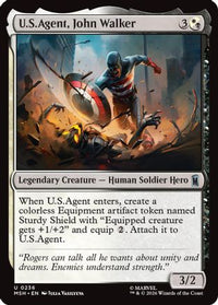 U.S.Agent, John Walker -  (MSH-236) - Marvel Super Heroes