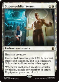 Super-Soldier Serum -  Foil (MSH-038) - Marvel Super Heroes