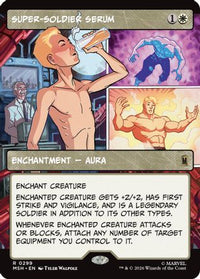 Super-Soldier Serum (Borderless) -  Foil (MSH-299) - Marvel Super Heroes