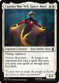 Captain Mar-Vell, Space-Born -  (MSH-012) - Marvel Super Heroes
