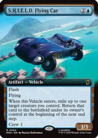 S.H.I.E.L.D. Flying Car (Extended Art) -  (MSH-404) - Marvel Super Heroes