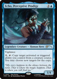 Echo, Perceptive Prodigy -  Foil (SSP-001) - Standard Showdown Promos