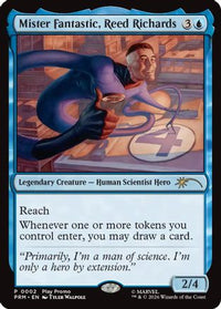 Mister Fantastic, Reed Richards -  Foil (SSP-002) - Standard Showdown Promos