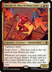 Daredevil, Man Without Fear -  (MSH-213) - Marvel Super Heroes