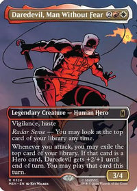 Daredevil, Man Without Fear (Borderless) (0324) -  (MSH-324) - Marvel Super Heroes