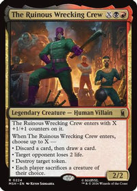 The Ruinous Wrecking Crew -  (MSH-224) - Marvel Super Heroes