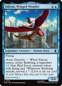Falcon, Winged Wonder -  (MSH-052) - Marvel Super Heroes