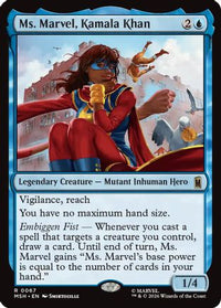 Ms. Marvel, Kamala Khan -  (MSH-067) - Marvel Super Heroes