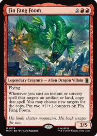Fin Fang Foom -  Foil (MSH-129) - Marvel Super Heroes