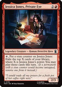 Jessica Jones, Private Eye -  Foil (MSH-139) - Marvel Super Heroes