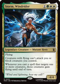 Storm, Windrider -  Foil (MSH-230) - Marvel Super Heroes