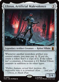 Ultron, Artificial Malevolence -  Foil (MSH-252) - Marvel Super Heroes