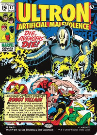 Ultron, Artificial Malevolence (Borderless) (0401) -  Foil (MSH-401) - Marvel Super Heroes