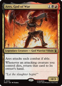 Ares, God of War -  (MSH-202) - Marvel Super Heroes