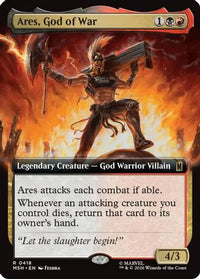 Ares, God of War (Extended Art) -  (MSH-418) - Marvel Super Heroes