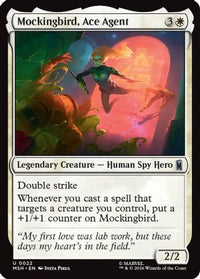 Mockingbird, Ace Agent -  (MSH-022) - Marvel Super Heroes
