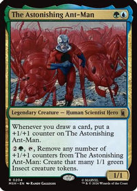 The Astonishing Ant-Man -  (MSH-204) - Marvel Super Heroes