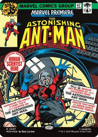The Astonishing Ant-Man (Borderless) -  Foil (MSH-397) - Marvel Super Heroes