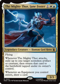 The Mighty Thor, Jane Foster -  (MSH-222) - Marvel Super Heroes