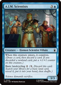A.I.M. Scientists -  Foil (MSH-044) - Marvel Super Heroes