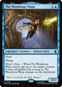The Wondrous Wasp -  Foil (MSH-084) - Marvel Super Heroes