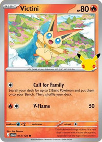Victini (013) [ME 30th Celebration] Holofoil - Common