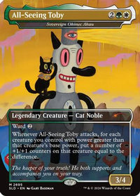 All-Seeing Toby - Sovereign Okinec Ahau -  (SLD-2695) - Secret Lair Drop Series
