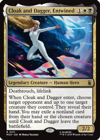 Cloak and Dagger, Entwined -  (MSH-211) - Marvel Super Heroes