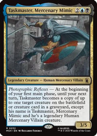 Taskmaster, Mercenary Mimic -  Foil (MSH-232) - Marvel Super Heroes