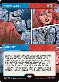Vision Quest (Borderless) -  (MSH-309) - Marvel Super Heroes