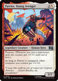 Patriot, Young Avenger -  Foil (MSH-570) - Marvel Super Heroes