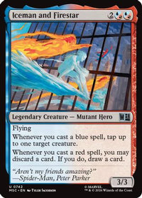 Iceman and Firestar -  (MSH-742) - Marvel Super Heroes