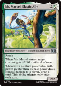 Ms. Marvel, Elastic Ally -  (MSH-744) - Marvel Super Heroes