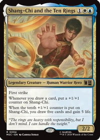 Shang-Chi and the Ten Rings -  Foil (MSC-094) - Commander: Marvel Super Heroes