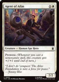 Agent of Atlas -  (MSH-003) - Marvel Super Heroes
