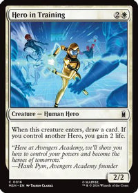 Hero in Training -  Foil (MSH-016) - Marvel Super Heroes
