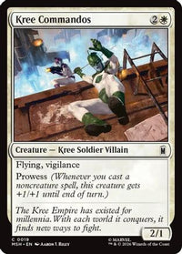 Kree Commandos -  Foil (MSH-019) - Marvel Super Heroes