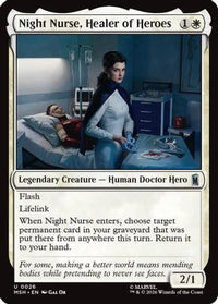 Night Nurse, Healer of Heroes -  (MSH-026) - Marvel Super Heroes