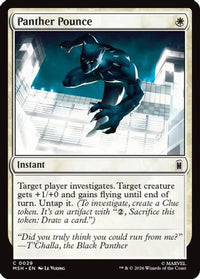 Panther Pounce -  Foil (MSH-029) - Marvel Super Heroes
