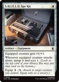 S.H.I.E.L.D. Spy Kit -  Foil (MSH-036) - Marvel Super Heroes