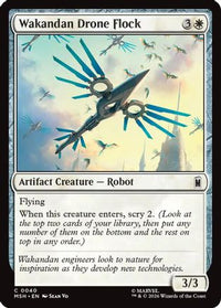 Wakandan Drone Flock -  (MSH-040) - Marvel Super Heroes