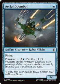 Aerial Doombot -  Foil (MSH-043) - Marvel Super Heroes