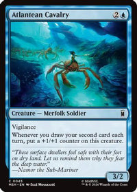 Atlantean Cavalry -  Foil (MSH-045) - Marvel Super Heroes