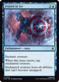 Frozen in Ice -  Foil (MSH-054) - Marvel Super Heroes