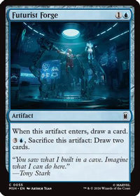 Futurist Forge -  (MSH-055) - Marvel Super Heroes
