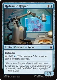 Hydraulic Helper -  Foil (MSH-057) - Marvel Super Heroes