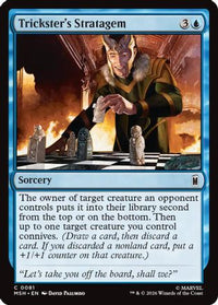 Trickster's Stratagem -  (MSH-081) - Marvel Super Heroes